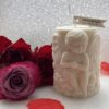 Cherub with Wings and Flower Detail  Soy Wax Candle